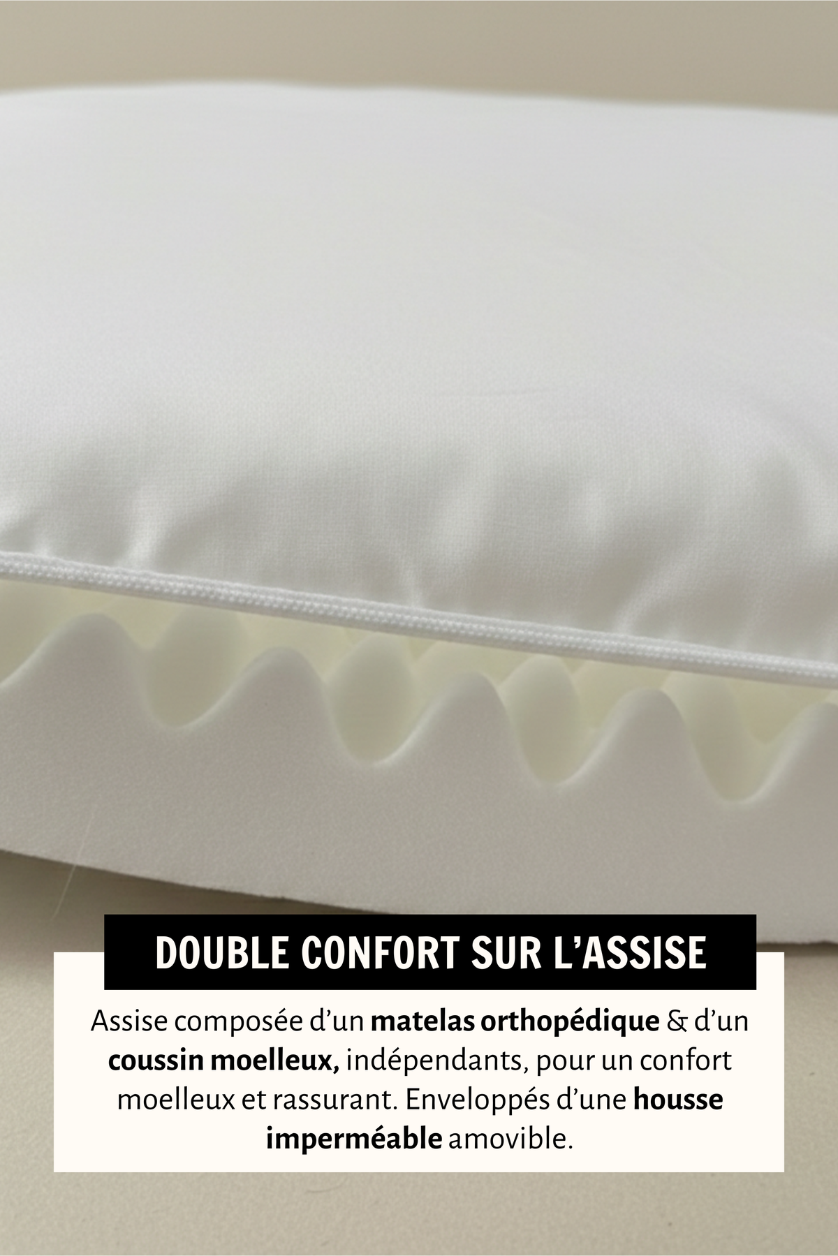 Panier pour chien orthopédique - Milou Pets